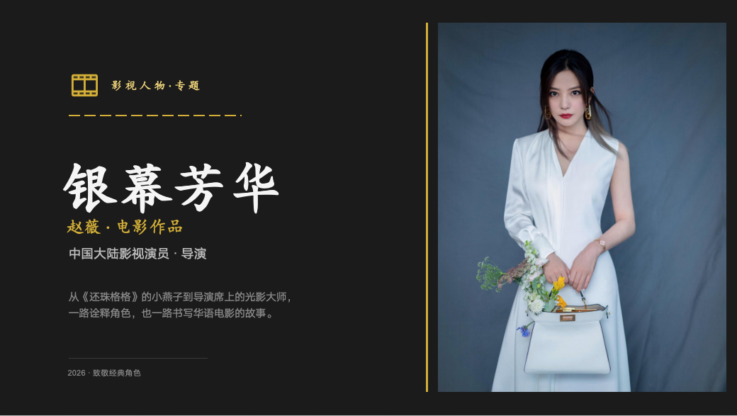赵薇电影PPT预览